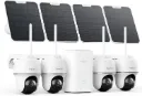 REOLINK 4K Solar Security Camera Outdoor, Encrypted Local Storage Camera System, 360° Pan Tilt, Smart Detection, No Monthly Fee, Home Hub with 4X PT Ultra + Solar Panel