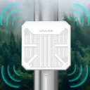 WAVLINK AX3000 Outdoor WiFi 6 Extender, Dual Band Long Range WiFi Repeater/Wireless Access Point/Router with PoE/ 3KM PtP Transmission, IP67 Waterproof, Supports Up to 256 Devices for Camping, Farm